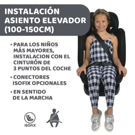 Unico Evo i-Size Classic Black | Chicco Oficial