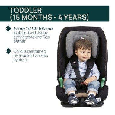 SEAT&GO I-SIZE POSH BLACK | Chicco Oficial