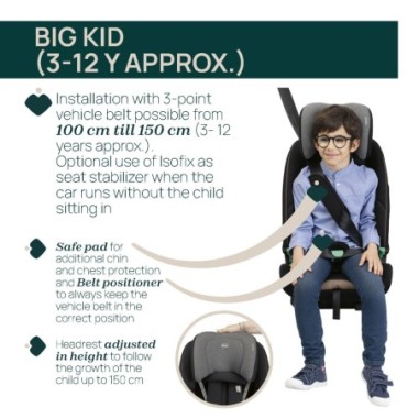 SEAT&GO I-SIZE POSH BLACK | Chicco Oficial