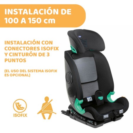 My Seat i-Size Air Zip Black Air | Chicco Oficial