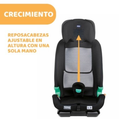 My Seat i-Size Air Zip Black Air | Chicco Oficial