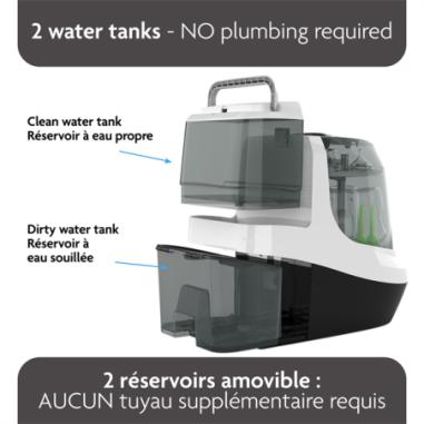 Lava + Esteriliza + Seca con filtro de HEPA para biberones y accesorios | Baby Brezza en Mamapata