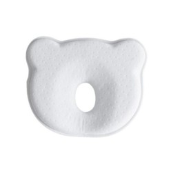 Almohada bebé osito blanco