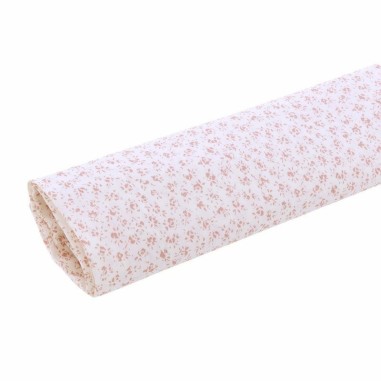 Sábana minicuna 3pcs 80x120x1cm Liberty rosa