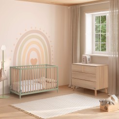 Cuna Mountain 120x60 Mint de Madera – Micuna Mamapata 2