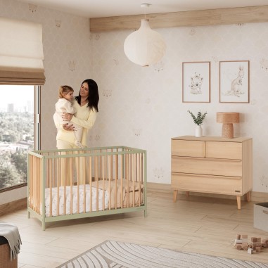 Cuna Mountain 120x60 Mint de Madera – Micuna Mamapata