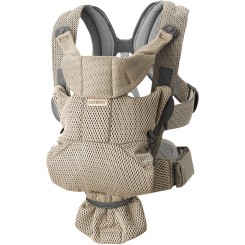 Mochila Portabebé One Air Mesh Gris-Beige – BabyBjorn Mamapata