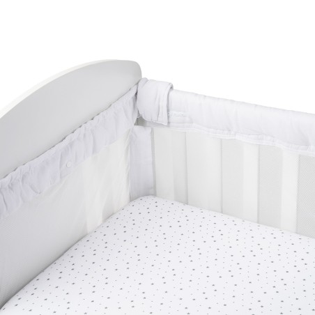 Protector integral de cuna colecho 60x120 Lemon Crib Alturas diferentes