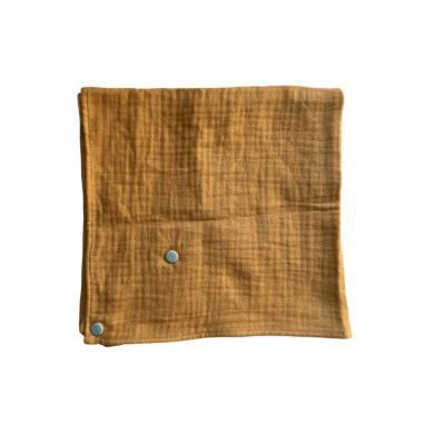 Pack 2 muselinas bambula triple caramelo 50x50 Lemon Crib Suaves y transpirables