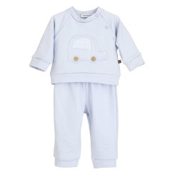 Conjunto Sport Lebeche Celeste Ropa Calamaro Baby