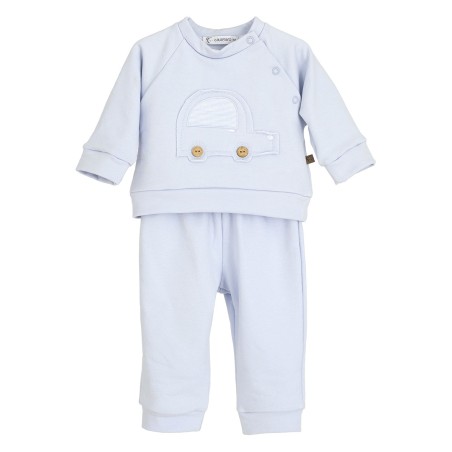 Conjunto Sport Lebeche Celeste Ropa Calamaro Baby