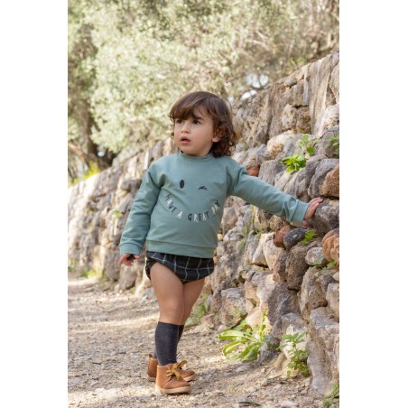 Conjunto Pololo Zonda Mint Ropa Bebé Calamaro Baby