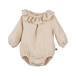 Pelele Estena Arena Ropa Bebé Calamaro Baby