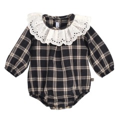 Pelele Tramontana Gris Ropa Bebé Otoño Invierno Calamaro Baby