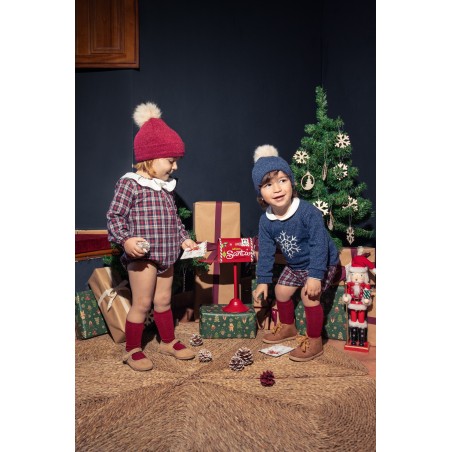 Pelele Monzón Marino Ropa Bebé Otoño Invierno Calamaro Baby