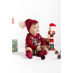 Peto Boreas Granate Ropa Bebé Otoño Invierno Calamaro Baby 2