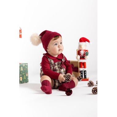 Peto Boreas Granate Ropa Bebé Otoño Invierno Calamaro Baby