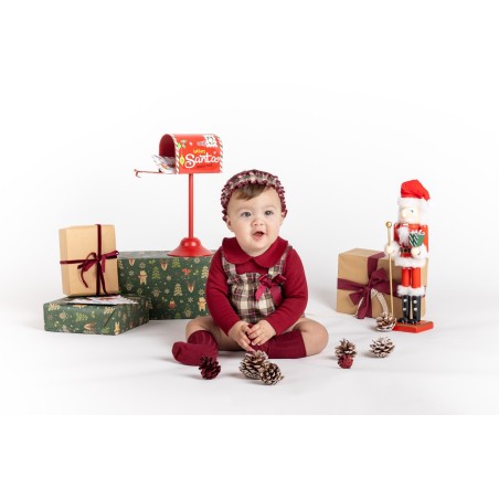 Peto Boreas Granate Ropa Bebé Otoño Invierno Calamaro Baby