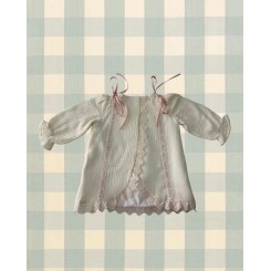 Jesusito Manga Larga Puntilla Ropa Bebé Otoño Invierno.