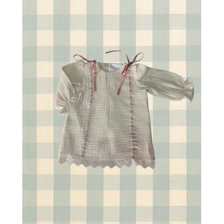 Jesusito Manga Larga Puntilla Ropa Bebé Otoño Invierno.