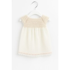 Faldón Entredós Manga Corta Ropa Bebé Otoño Invierno