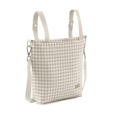 Bolso Talega Vicky Beige 12x40x35 cm Cambrass