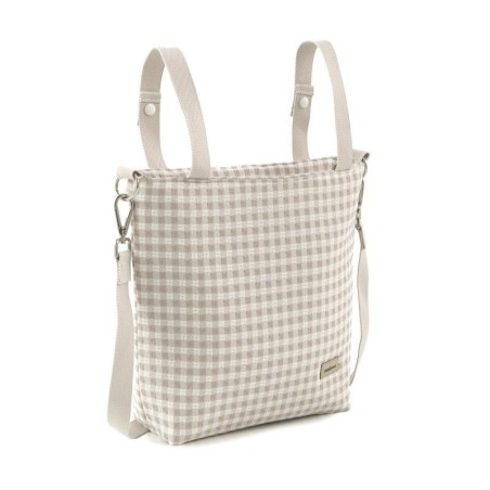 Bolso Talega Vicky Beige 12x40x35 cm Cambrass