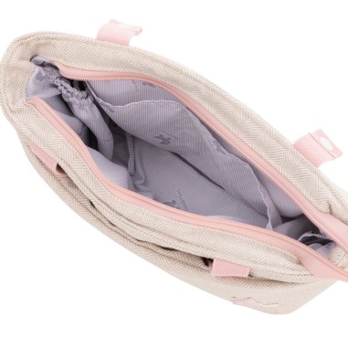 Bolso Organizador Lino Rosa 13x38x20 cm Cambrass