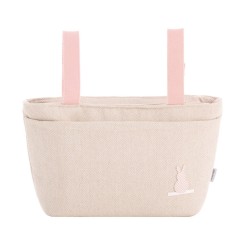 Bolso Organizador Lino Rosa 13x38x20 cm Cambrass