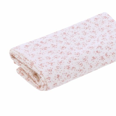 Sábana Cuna 3 Piezas Liberty Rosa 100x165 cm Cambrass
