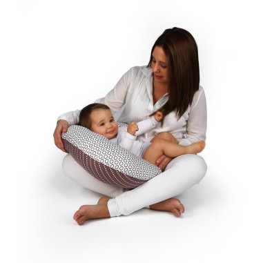 Cojín de Lactancia Liberty Rosa 53x45x10 cm Cambrass