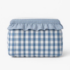 Neceser Vichy Azul con Volante Mamapata