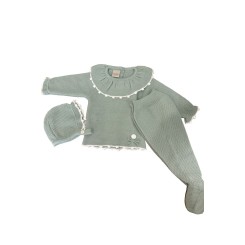 Conjunto 3 Piezas Polaina Menguado PrimBaby