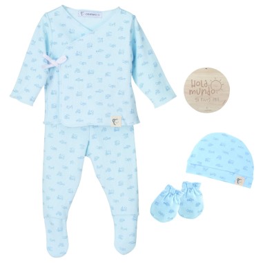 Pack regalo bebé Casitas Calamaro