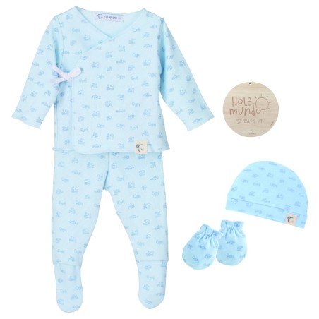 Pack Regalo Casitas Azul Calamaro