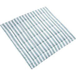 Alfombra para bebé Popcorn Stripes 120x120 Molis&Co - Suave y acolchada