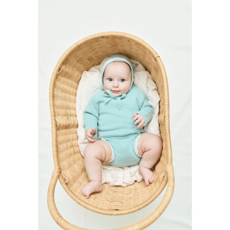 Conjunto de punto para bebé Aqua Cottonbel
