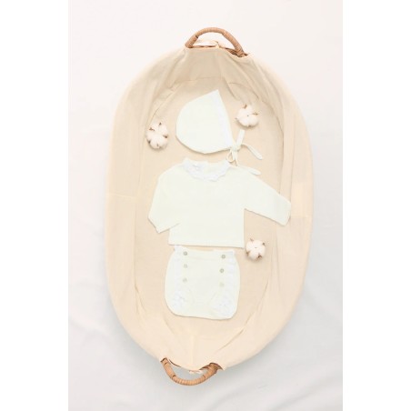 Conjunto de punto para bebé Nata Cottonbel