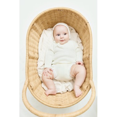 Conjunto de punto para bebé Nata Cottonbel