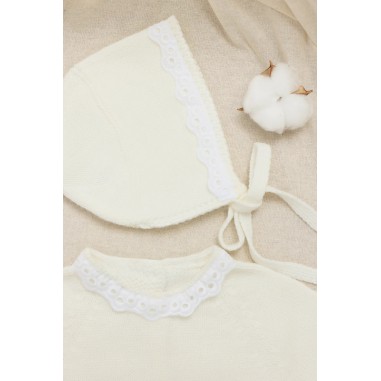 Conjunto de punto para bebé Nata Cottonbel