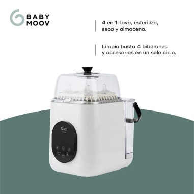 Lavabiberones Nutriwash Babymoov natural y seguro para bebé