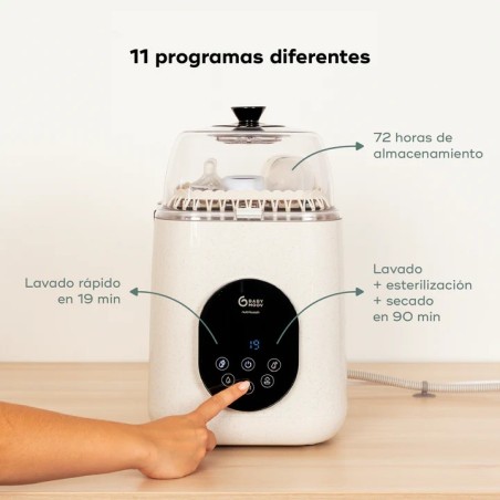 Lavabiberones Nutriwash Babymoov natural y seguro para bebé