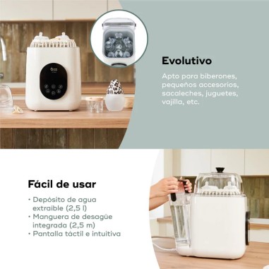 Lavabiberones Nutriwash Babymoov natural y seguro para bebé