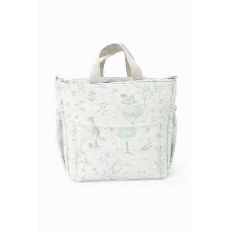 Bolso para cochecito Mamapata verde