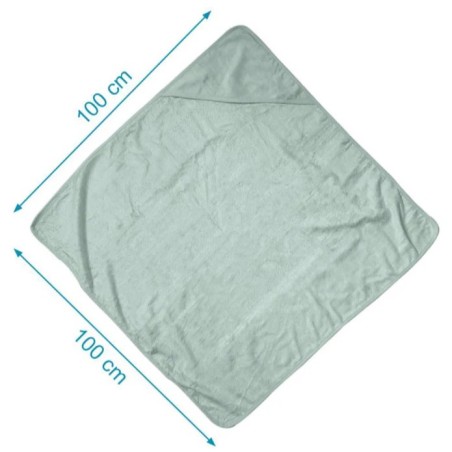 Toalla de Baño Azul 100cm - Kiokids Mamapata