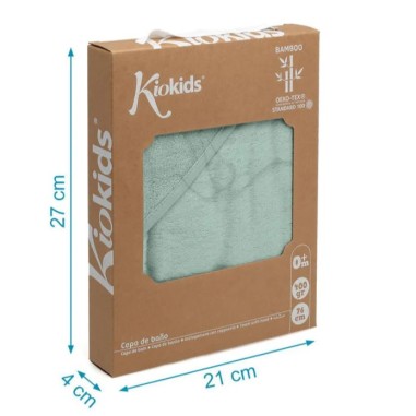 Toalla de Baño Azul 100cm - Kiokids Mamapata