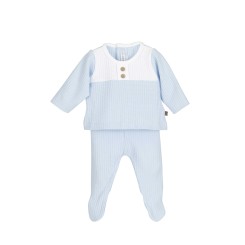 Conjunto de bebé con polaina y camiseta | Ropa cómoda recién nacido