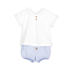 Conjunto pololo bebé elegante y cómodo