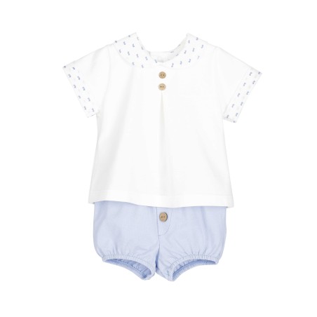 Conjunto pololo bebé elegante y cómodo