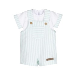 Conjunto peto bebé cómodo y veraniego